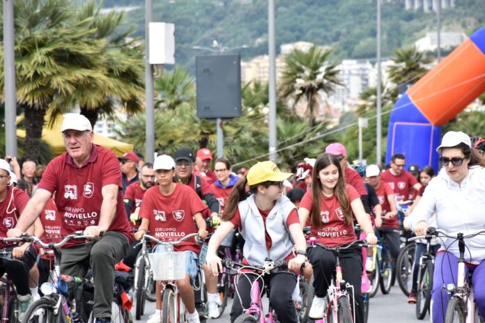 Pedalando per la città