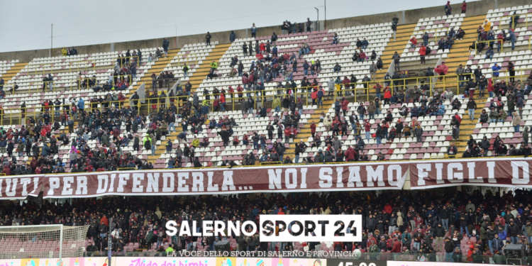 Salernitana-Latina: al via la prevendita per gli ospiti